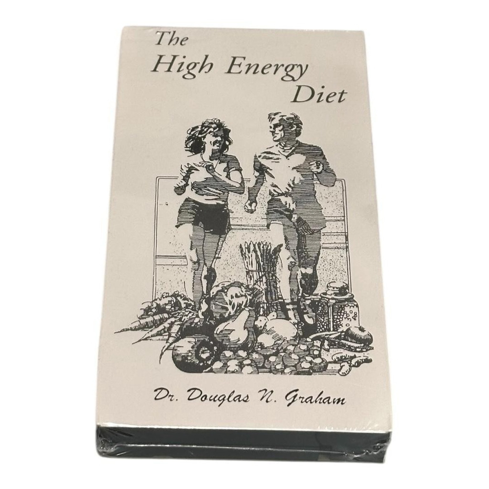 The High Energy Diet VHS Video 75 Min Dr Douglas N Graham Health Nutrition